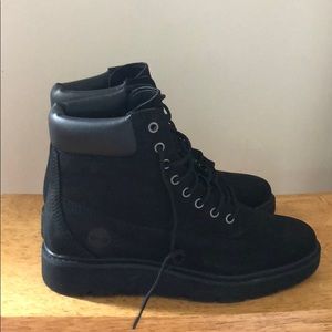 Women’s Black Suede Timberland Boots